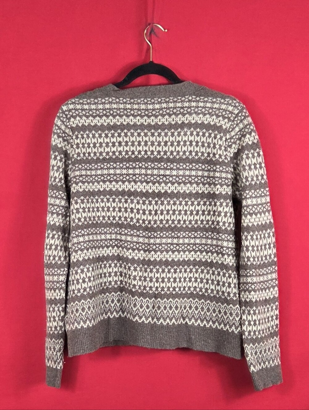 WOOLOVERS Lambswool Cardigan Womens Size Medium - Picture 5 of 7